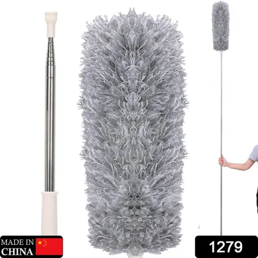 Microfiber Dusters for Cleaning, Telescoping Feather Duster with 100 inches