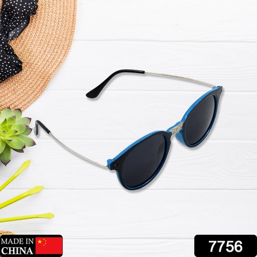 [7756_sunglasses_no55] UV Protected Round Sunglasses, classic Sunglasses for Men & Women, Lightweight