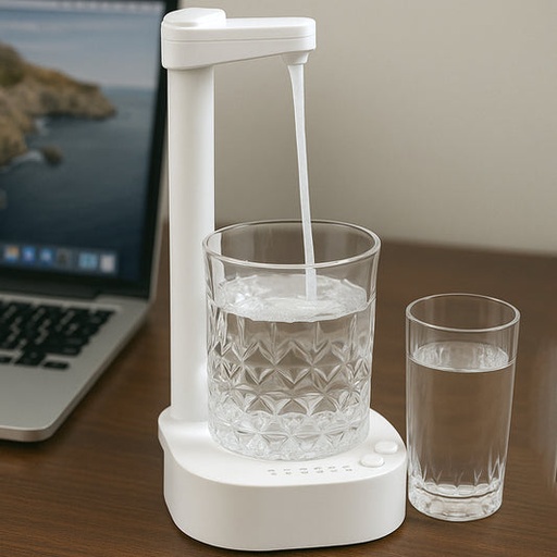[8864_smart_table_water_dispenser] USB Charging Desktop Water Dispenser – Smart One Button Operation, Portable Water Pump for Home & Office