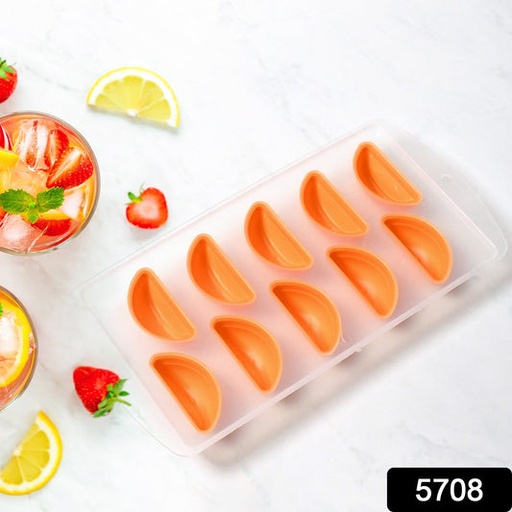 [5709_blueberry_shape_ice_tray_1pc] Silicone Mold Ice Cube Tray Creative Sweet Multi Type Ice Tray , Ice Cube Trays Multi Fruit Shape Ice Tray (1 Pc)