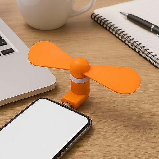 [6183_mini_usb_fan] Mini USB fan For Having cool air instantly, anywhere and anytime purposes (Micro Port)