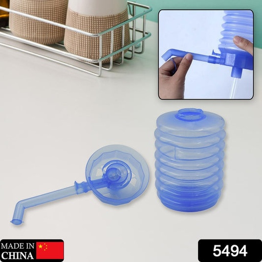 [5494_drinking_water_pump] Manual Drinking Water Pump (1 Pc): Hand Press Dispenser, Household
