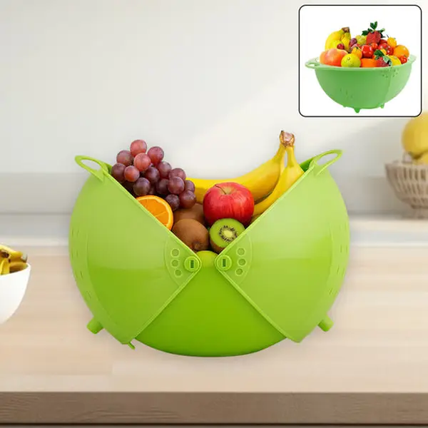[5338_4pc_virgin_fridge_rack] Virgin Freeze Storage Unbreakable Adjustable basket with Extra Storage