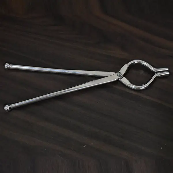 [0132b_steel_lemon_squeez] Stainless Steel Lemon Squeezer for Efficient Juice Extraction