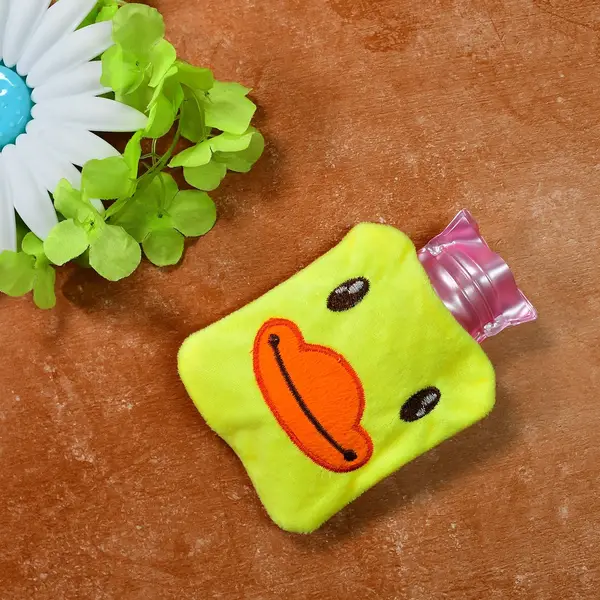 [6511_chb_yellow_duck_waterbag] Yellow Duck Hot Water Bag for Pain Relief & Warmth with Cover
