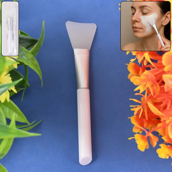 [14096_silicone_face_brush_1pc] Silicone Face Mask Applicator Brush (1 Pc)
