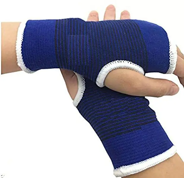 [1438_palm_support] Palm Support Glove Hand Grip Braces for Surgical and Sports Activity