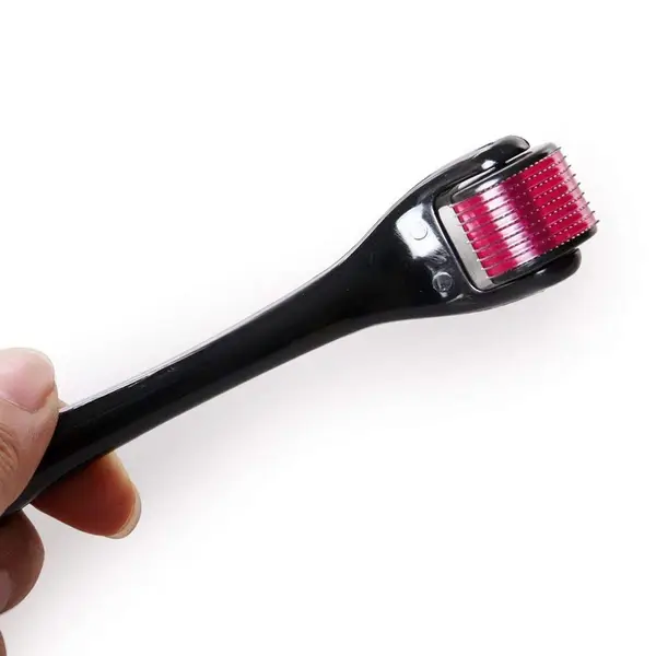 [6601_0_75mm_derma_roller] Derma Roller Anti Ageing and Facial Scrubs & Polishes Scar Removal Hair Regrowth (0.75mm)