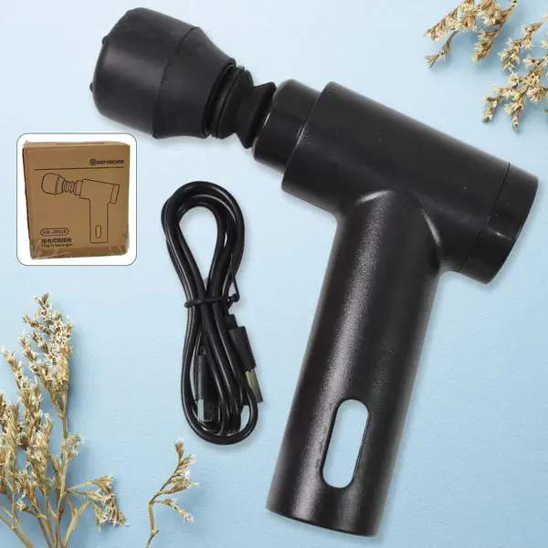 [13857_electric_massage_gun_1pc] Electric Massage Gun Facial Massage Gun (1 Pc)