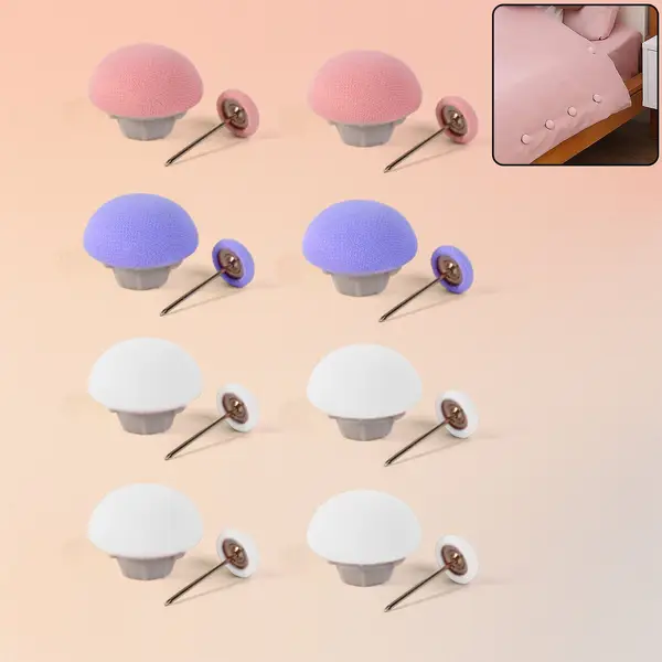 [19161_decorative_sofa_pins_8pc] Decorative Headboard Sofa Pins (8 Pcs Set)