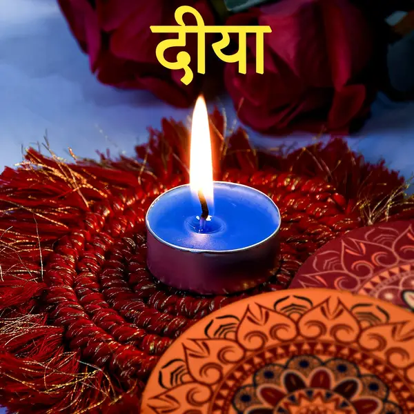 [12958_mix_tealight_candle_1pc] Tealight Diwali Candle – Smokeless, Long-Burning, Mix Color (1 Pc / Mix Color)
