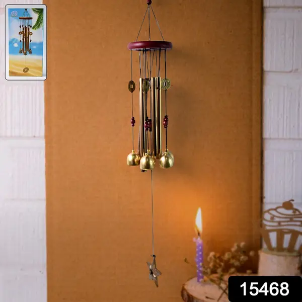 [15468_decor_outdoor_wind_chimes_1pc] Wind Chimes Outdoor Hanging Dragonfly Wind Chime for Outside (1 Pc)