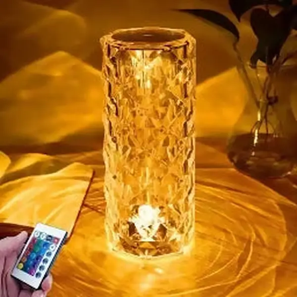 [PT-755] Crystal Touch Lamp with Remote Control