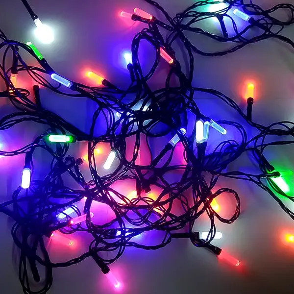 [8334_3mtr_led_string_light_afl421] Multi-Color Festival LED String Light – Indoor & Outdoor Decor (3Mtr)