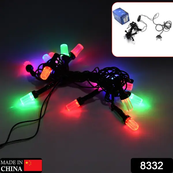 [8332_3mtr_led_string_light_afl119] Festive 3 Meter Festival Decoration Led String Light, Diwali Light for Indoor and Outdoor Uses in All Ocassion Birthday Party Multicolor Light  (15L 3mtr)