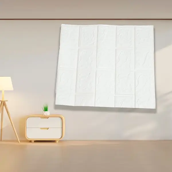 [9483_3d_wallpaper_38x34cm_no13] 3D Adhesive wallpaper for living room. Room Wall Paper Home Decor Self Adhesive Wallpaper Mix Color & Design / 1 Pc)