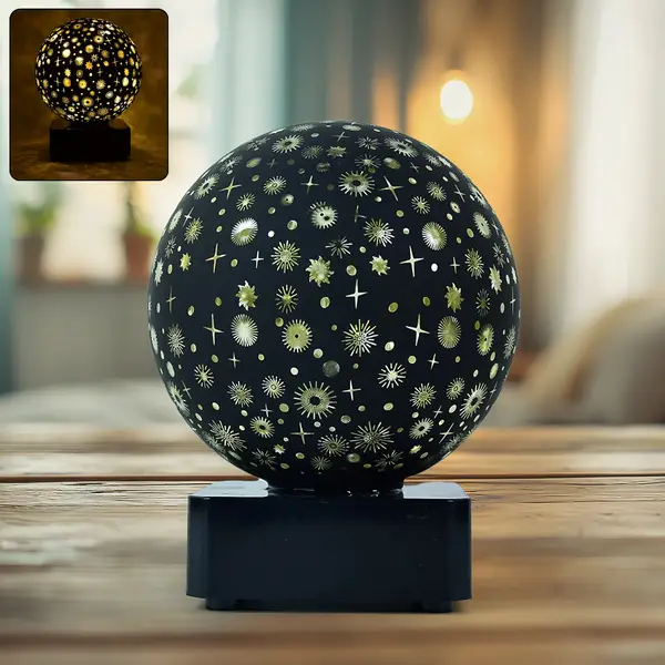 [14405_starry_sky_projector_night_lamp_1pc] Starry Sky Projector Night Lamp (1 Pc)