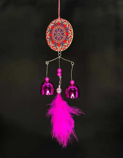 [PT-908] Mandala circle small hanging pink