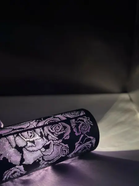 [PT-938LampLamppurple] Midnight Rose Lamp Purple