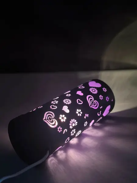 [PT-949] Blossom Hearts Mood Lamp Purple