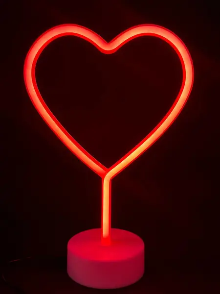 [PT-954GlowGlowlamp] Neon Heart Glow Lamp
