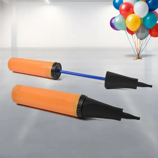 [9382_handy_air_pump] Pump for Balloons, Hand Pump, Air Pump Balloon, Robust Durable Plastic, for Party, Birthday, Wedding, Inflatable Toys