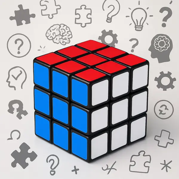 [0865_cube_3x3] 3x3x3 Puzzle Cube Multicolor | 3d puzzles game | rubick cube puzzle cubes |