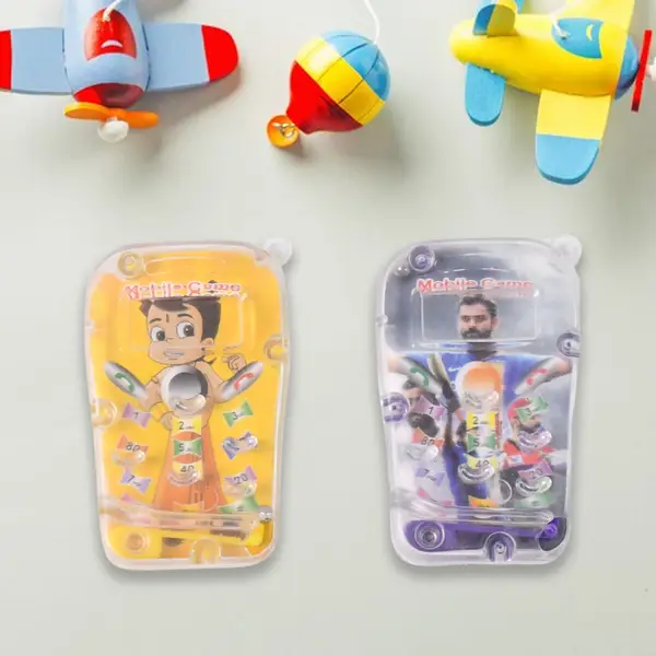 [4624_plastic_kids_mobile_game_toy] Kids Plastic Mobile Game Educational Toy (1 Pc / Mix Color & Design)
