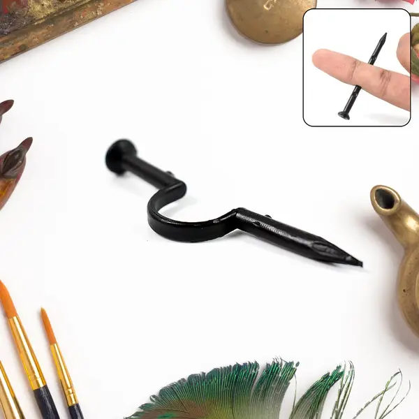 [18770_magic_nail_1pc_atp44] Plastic Magic Nail Toy Prank Magic Fake (1 Pc)