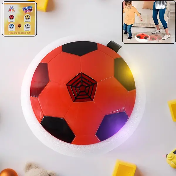 [19094_hover_ball_toy_ttg41] TTG Hover Soccer Ball Toy with Foam Bumper