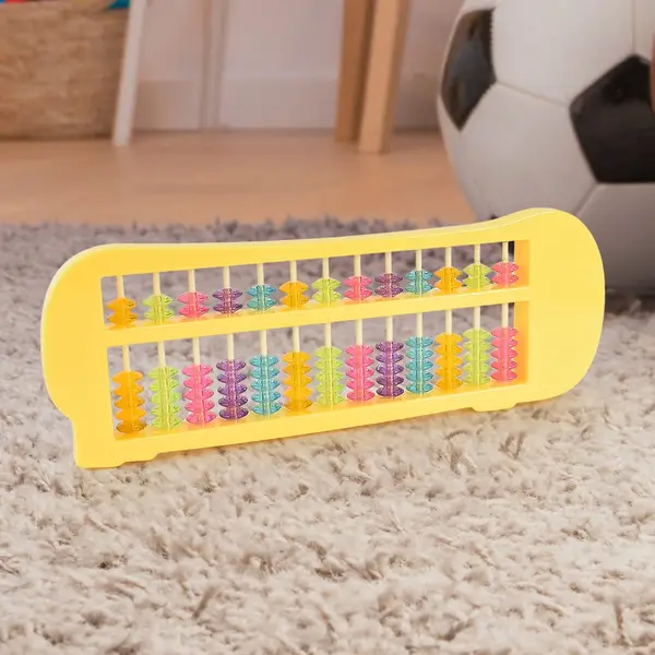 [8925_kids_maths_abacus_tool] Marketing Educational Abacus 13 Rods for Kids Early Maths Skills