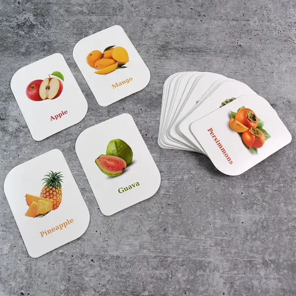 [19159_32pc_fruit_flashcard_set] KidKraft Early Learner Educational Flashcards – 32 Birds