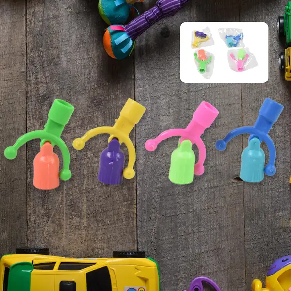 [18794_bell_pencil_top_1pc_atp86] Bell Shape Pencil Top Promotional toys (1 Pc / Mix Colour & Design)