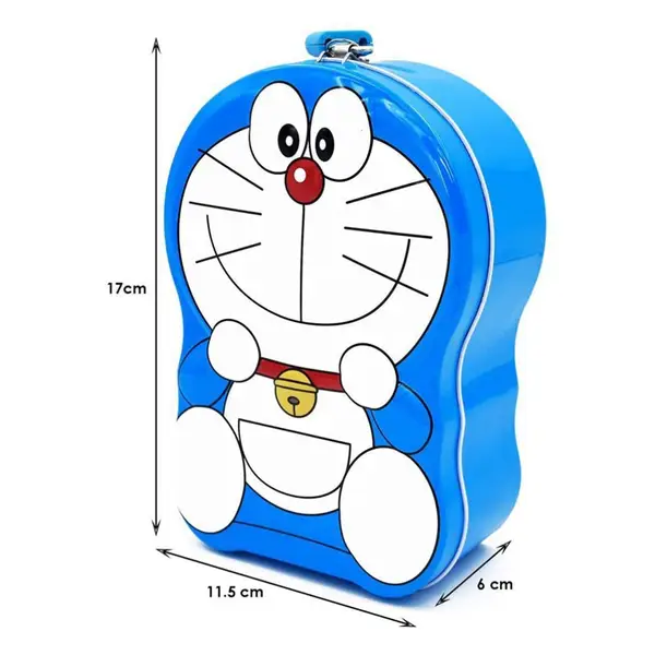 [1648_cartoon_piggy_bank] Cartoon Character Metal Piggy Bank Coin Box Money Box