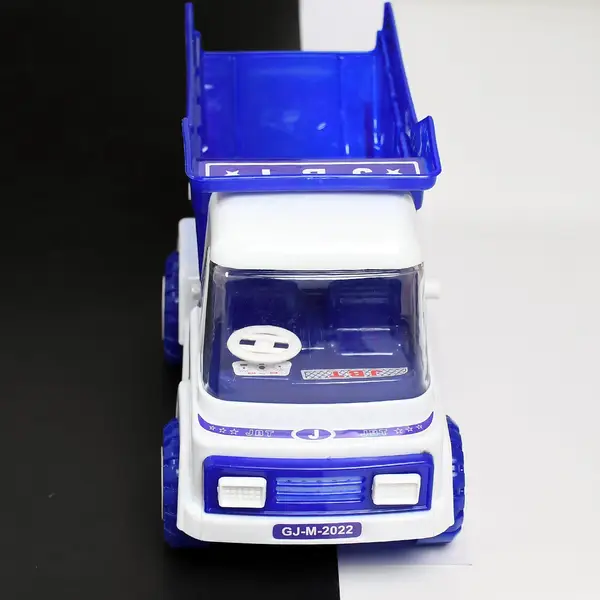 [4485_super_dumper_truck_toy] Big Friction Powered Dumper Truck Toy for Kids