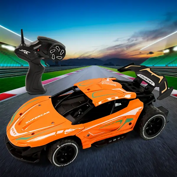 [4377_electroplay_metal_speedster_strom_racing_car] Electroplay Metal Body High-Speed RC Supercar with Remote Control Racing Car