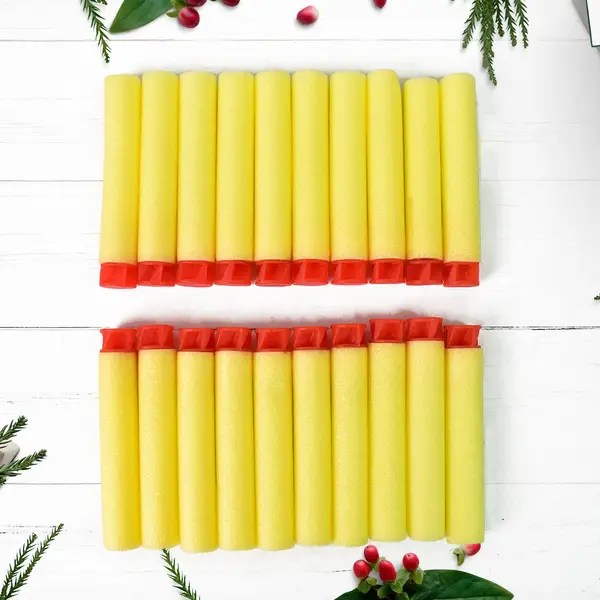 [1959_at65_soft_bullet_darts_20pc_set] Refill Bullet Darts Soft Round Head Blasters Kids Toy for Gun (20 Pcs Set)