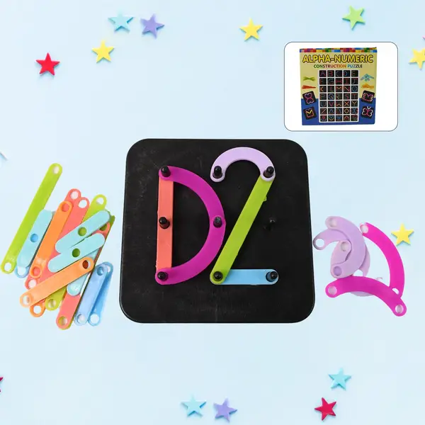 [1998_alpha_numeric_puzzle] Alpha Numeric Puzzle - Alphabet Construction Puzzle