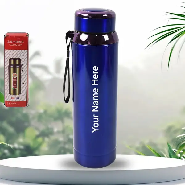[DSIN 12965] Customized / Personalized Vacuum Insulated Stainless Steel Bottle (1000 ML)