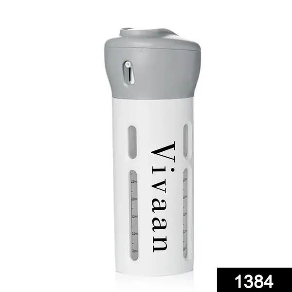 [DSIN 1384] Customize 4 in 1 Travel Dispenser Bottle Set Travel Refillable Cosmetic Containers Set
