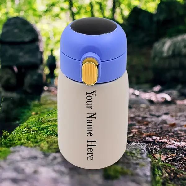 [DSIN 13216] Customize Smart Vacuum Insulated Water Bottle with LED Temperature Display (300 ML Approx)