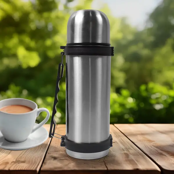 [DSIN 13879] Customize Portable Stainless Steel Coffee Tea Vacuum Flask Bottle (750ml / 1 Pc)