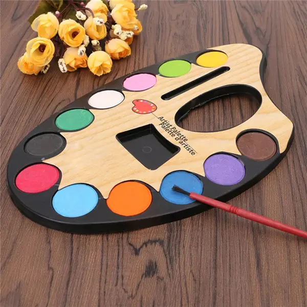 [4653_artistic_palette_set] Non-Toxic Sketch Painting Watercolor Set