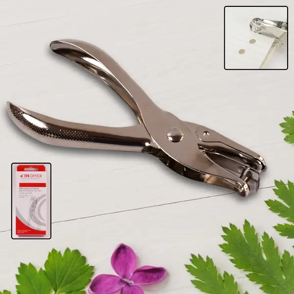 [9143_hole_punch_machine] Hole Punch Crafts Single Hole Puncher Hole Puncher Whole Puncher Paper Hole Office Puncher Office Supply Paper Cutter
