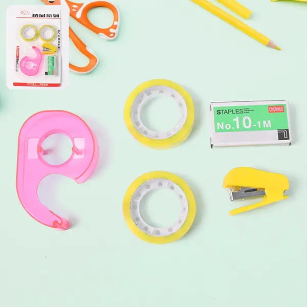 [8951_5in1_stationery_toole] 5 In 1 Stationery Tools for School, Office, Home, Carton Box & Gift Sealing