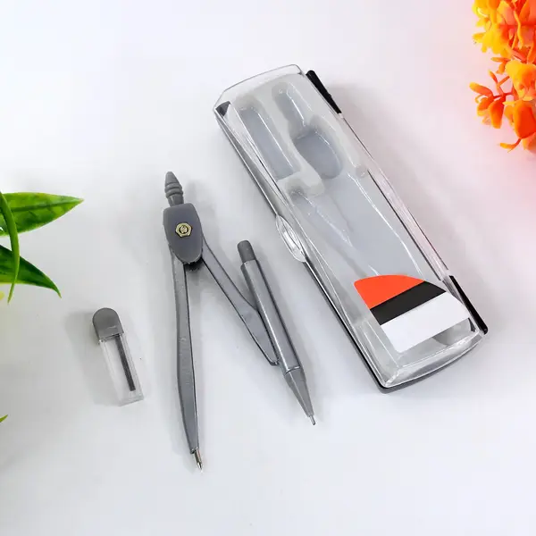 [7881_4in1_cmp_compass_box_no1] 4-in-1 Premium Geometry Compass Set for Students and Professionals