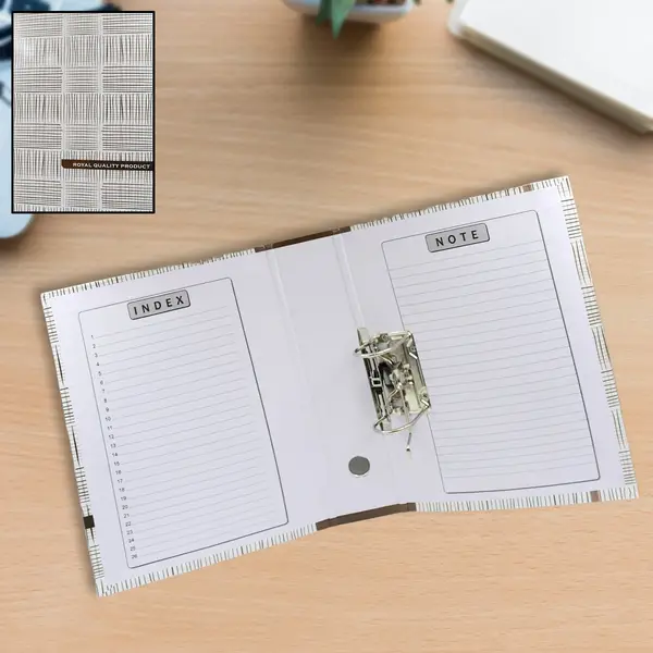 [18125_document_file_35x27cm_1pc] Office Lever Arch Binder Box File Organizer for Documents (35×27 Cm, 1 Pc)