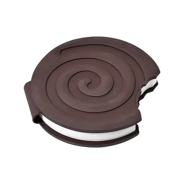 [4165_round_chocolate_diary_1pc_no2] ROUND CHOCOLATE DIARY NOTEBOOKS ORIGINAL SMELL WRITING PRACTICE BOOK ( 1PC / BOOK)