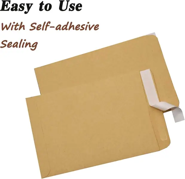 [8784_kraft_envelopes_16x14inch] Brown Kraft Envelope for Invitations & Office Use (1 Pc, 16x14 Inch)