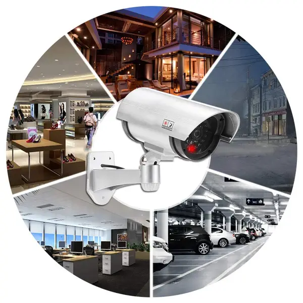 [1481_dummy_ir_camera] Wireless Security CCTV False Outdoor Fake Dummy Piece IR Camera
